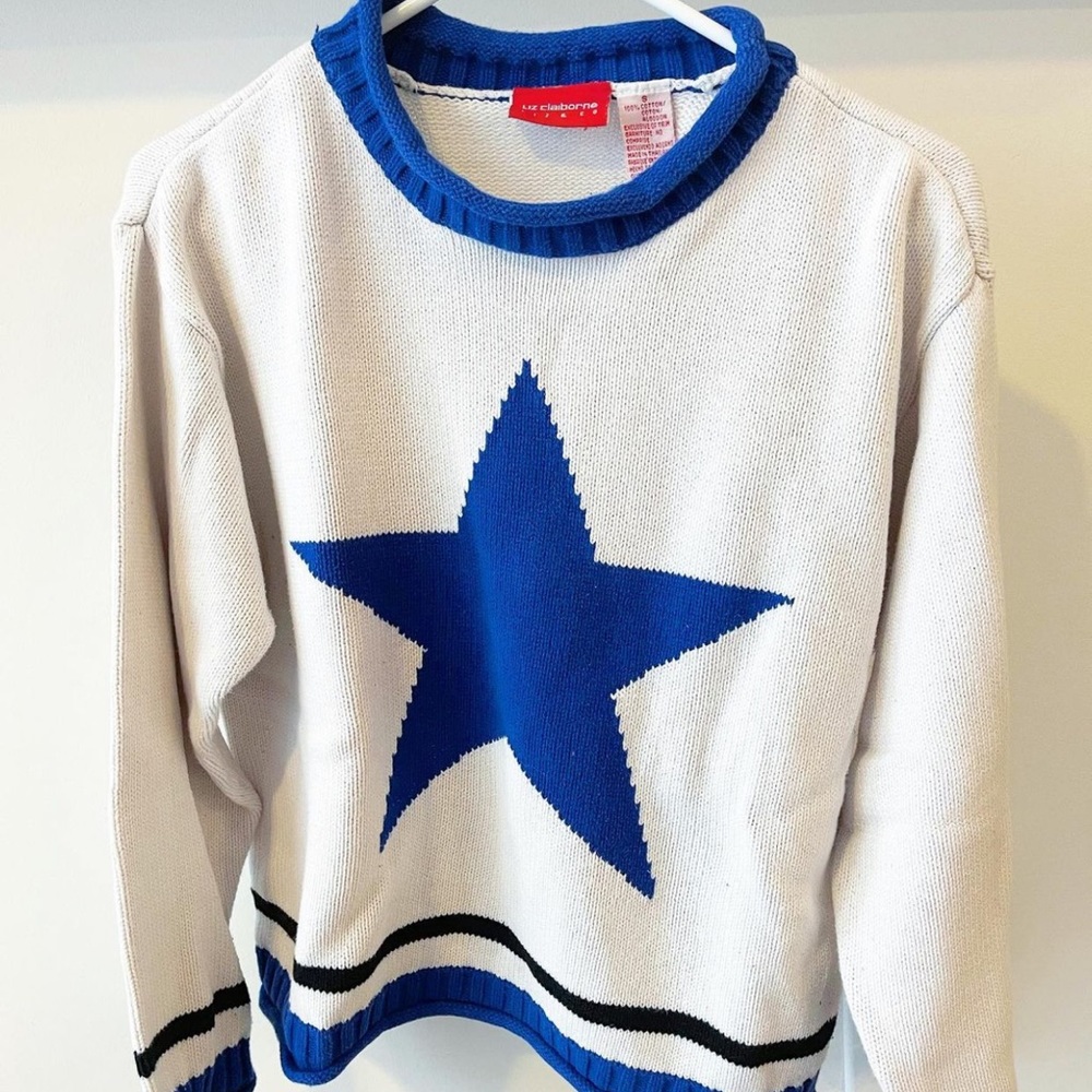 Liz Claiborne Star Sweater